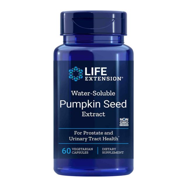 Pumpkin Seed Extract (Water-Soluble) 60 vcaps Life Extension
