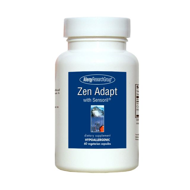 Zen Adapt with Sensoril 60 vegcaps Allergy Research Group