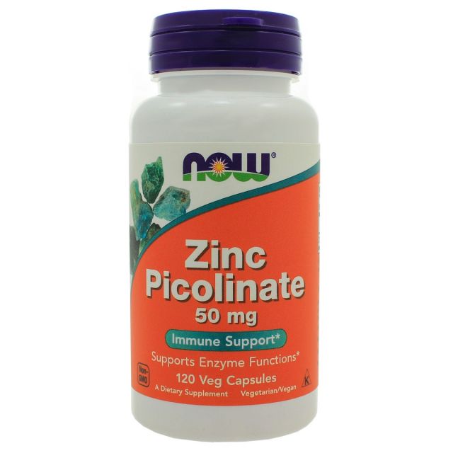 Zinc Picolinate 50 mg 120 vcaps Now