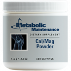 Cal/Mag Powder 419 gms Metabolic Maintenance
