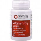 Vitamin D3 2000 IU Protocol For Life Balance