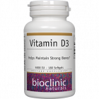 Vitamin D3 5000 IU Bioclinic Naturals