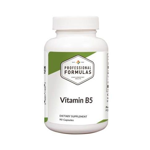 Vitamin B5 Pantothenic Acid 500mg Professional Formulas